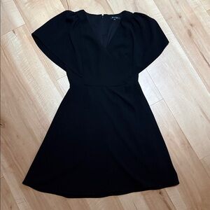 Madewell Cape-Sleeve Mini Dress, Size 00